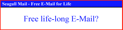 Click here for FREE life long e-mail addresses!